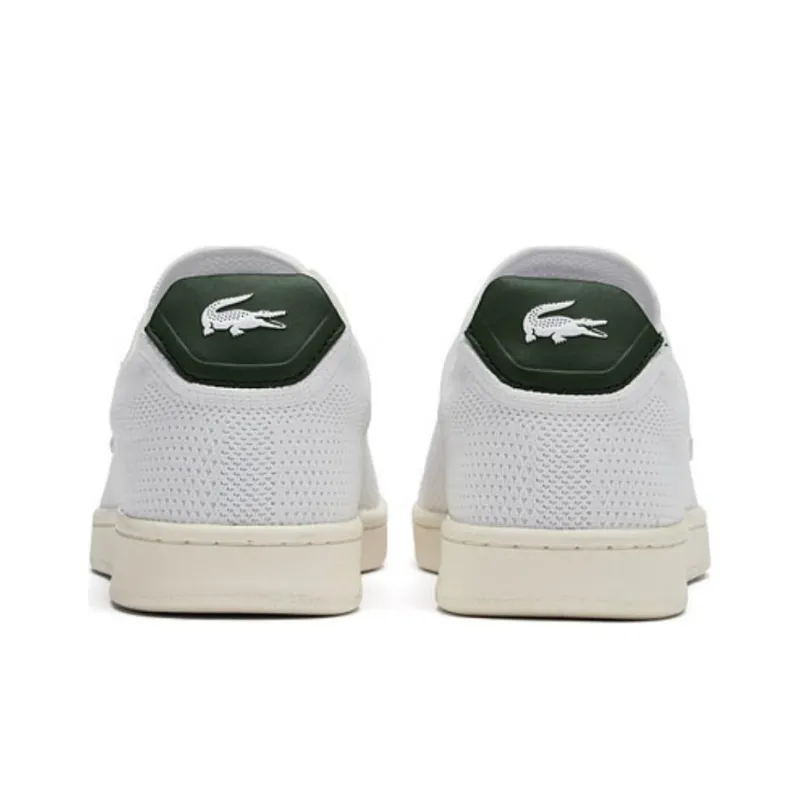 LACOSTE Low Top Skateboard Shoes Men's White-3