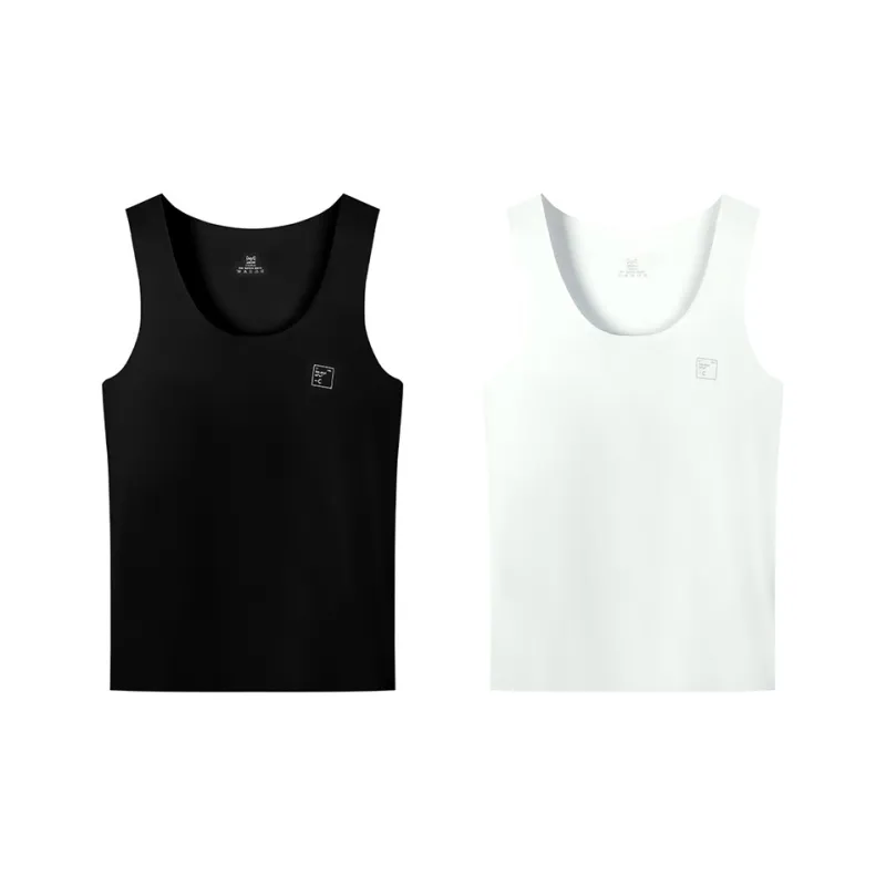 MIIOW Modal Ice Silk Tank Top Summer Men's Combo Set-13
