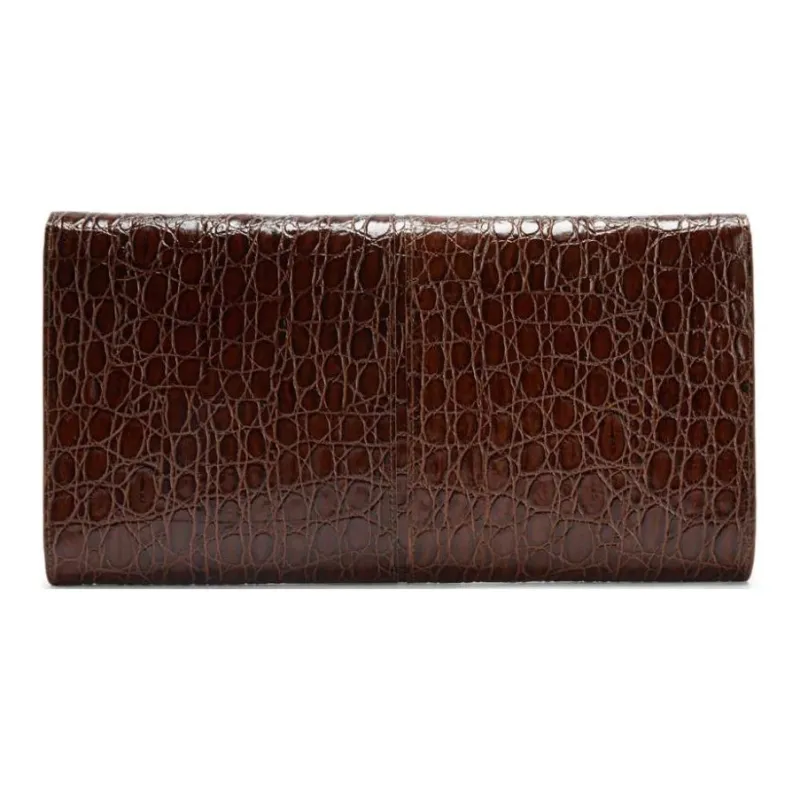 Giuseppe Zanotti Montserrat Crocodile effect Clutch Bag-2
