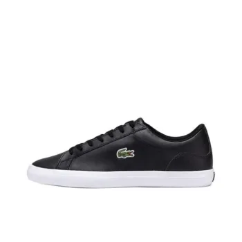 LACOSTE Low Top Skateboard Shoes Men's Black