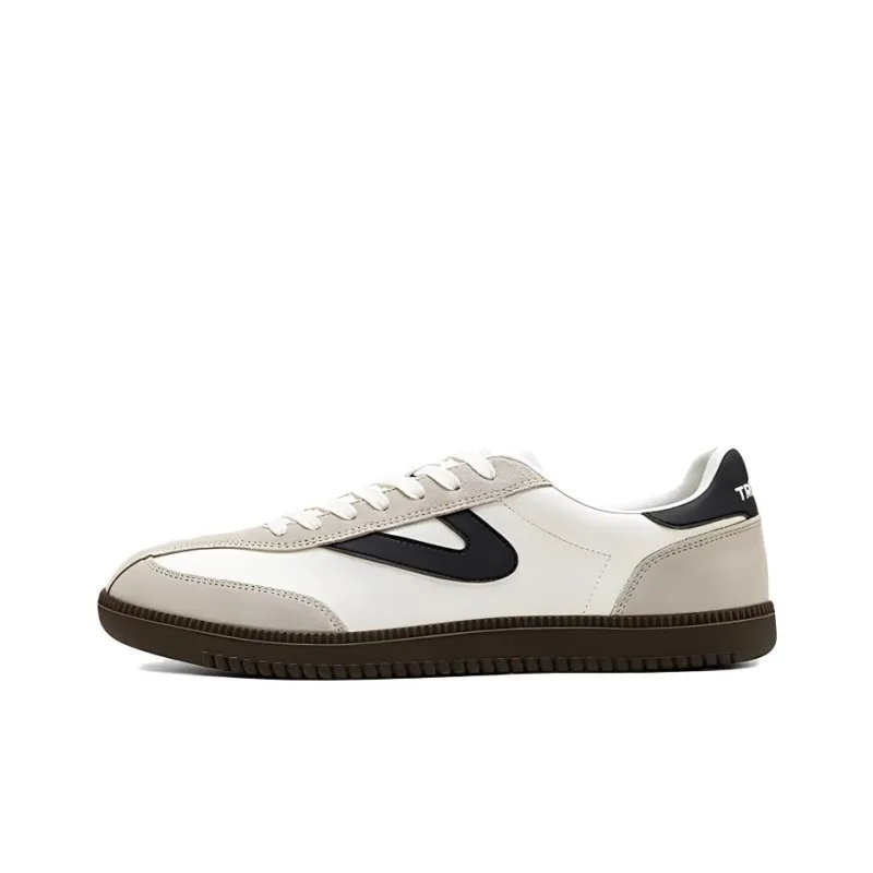 TRETORN Low Top Skateboard Shoes Unisex Beige White Black-0
