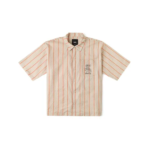 Vans Shirts Unisex Orange Stripes