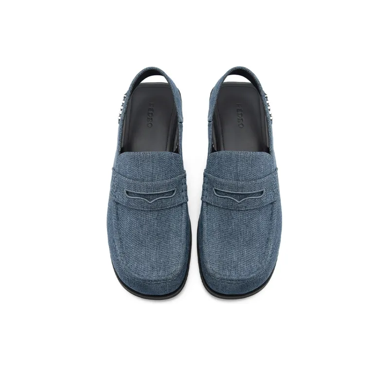 PEDRO Casual Shoes Men Low Top Black/Blue-8