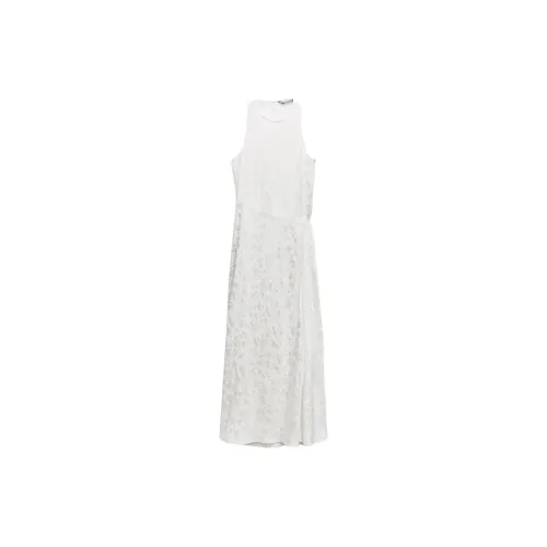 ZARA Sleeveless Dresses Women's White