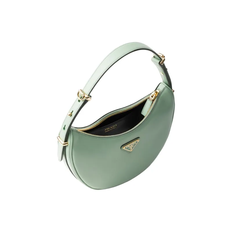 PRADA Leather Handbag, Shoulder Bag Women's-2