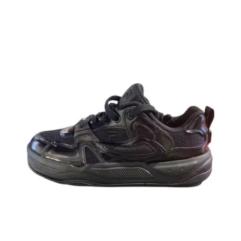 Beams x FILA FUSION BANK II Coverage Anti Slip And Wear Resistant Low Top Skateboard Shoes Men's Black