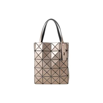 ISSEY MIYAKE Lucent Boxy PVC Totes Shopping Bags Handbags Unisex Champagne Gold