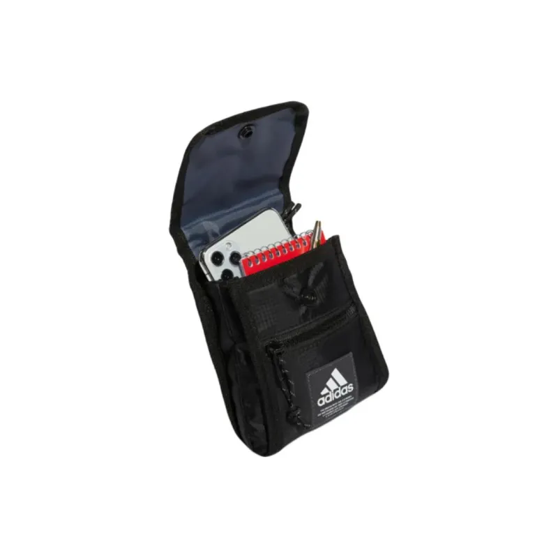Adidas Neck Pouch Crossbody Bag Black-3