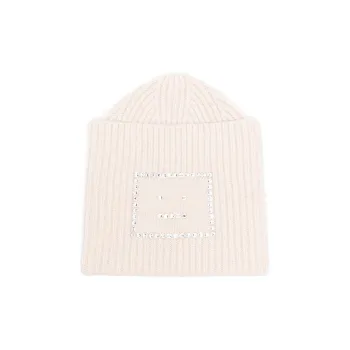 Acne Studios Crystal-embellished Wool Beanie