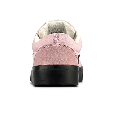 LuzaoT SUPER DRAG Canvas Shoes Women's Low Top Pink/Black-4