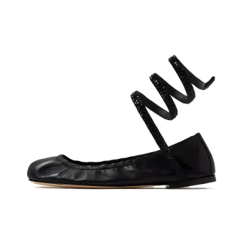 René Caovilla Cleo Crystal embellished Ballerina Shoes