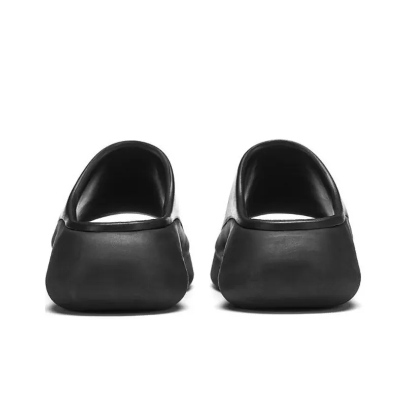 LACOSTE Rubber Sole Abrasion Resistant Slide Slippers Men's Black-3
