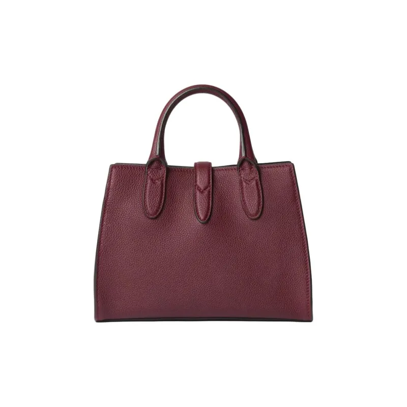 GUCCI Rosso Encora Leather Shoulder Bag, Crossbody Bag, Handbag Trumpets Women's Red-4