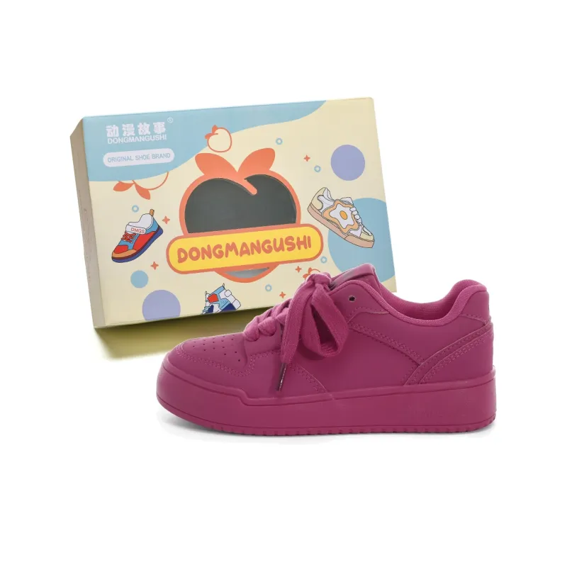 Anime Story Low Top Skateboard Shoes Women's-12