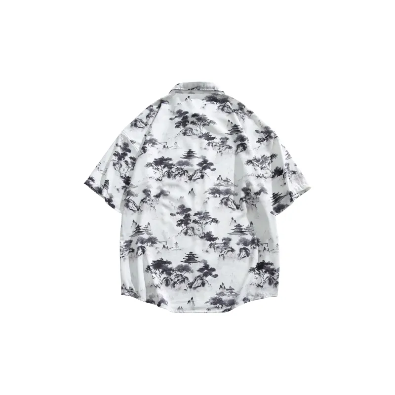 Shirt Unisex Pagoda Pine Shaped Product-1