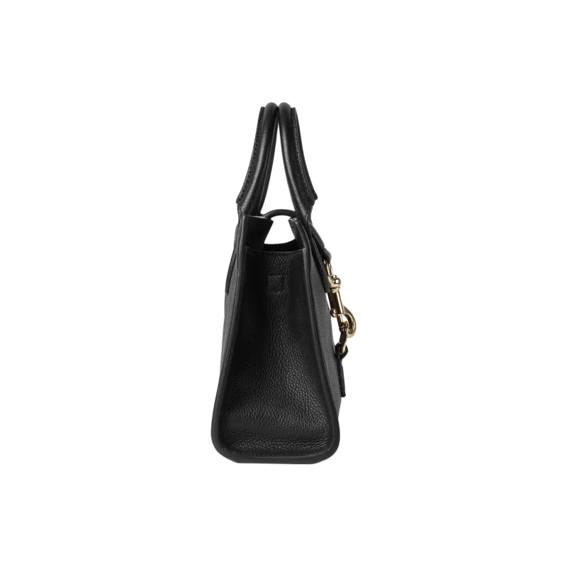 GUCCI Leather Shoulder Bag Crossbody Bag Handbag Small Size Women's Black-3