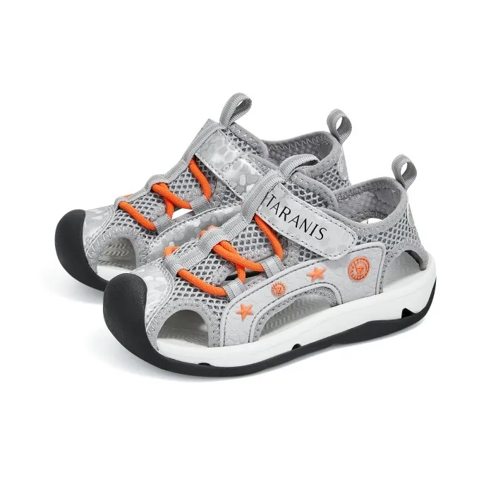 TARANIS Beach Sandals Men's Gray-1