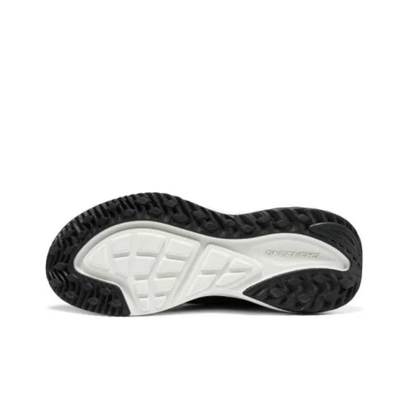 Skechers Bounder Cushioning Anti Slip And Wear Resistant Support Balance Low Top Running Shoes Men's Black White-4