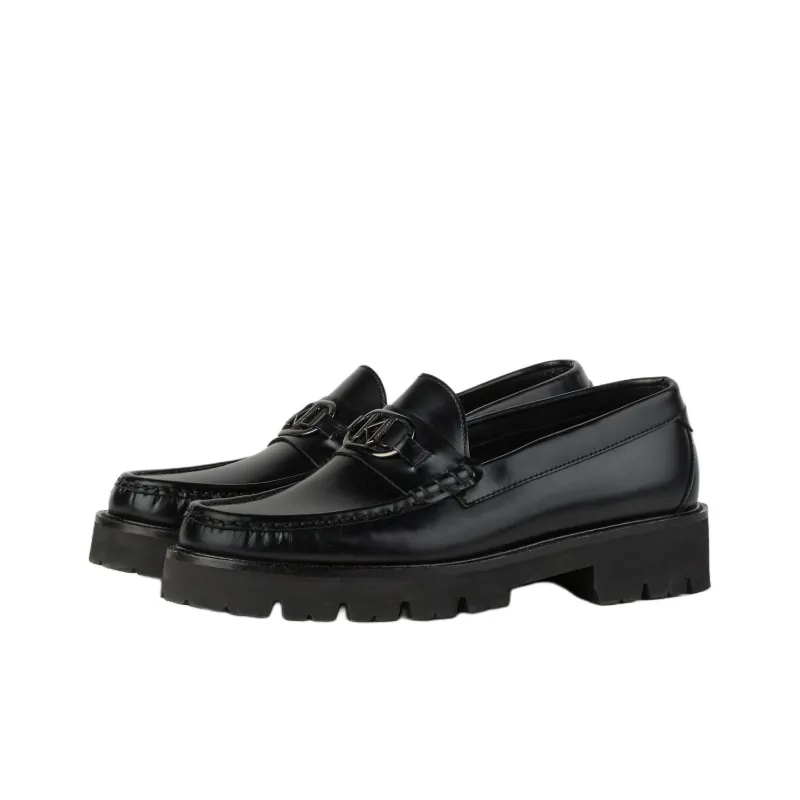 KARL LAGERFELD / Karl Lagerfeld Jeans Mokassino Leather Loafers Women's-2