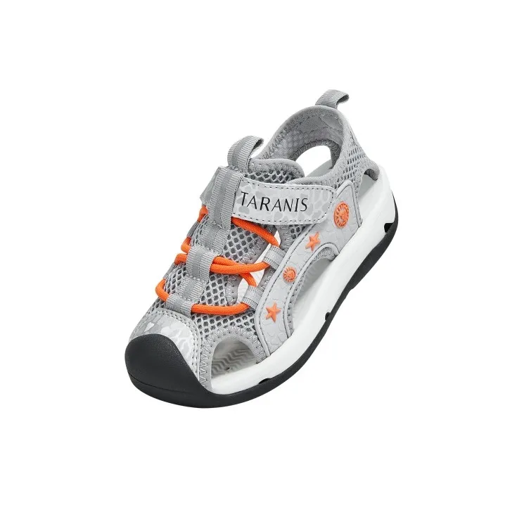 TARANIS Beach Sandals Men's Gray-2