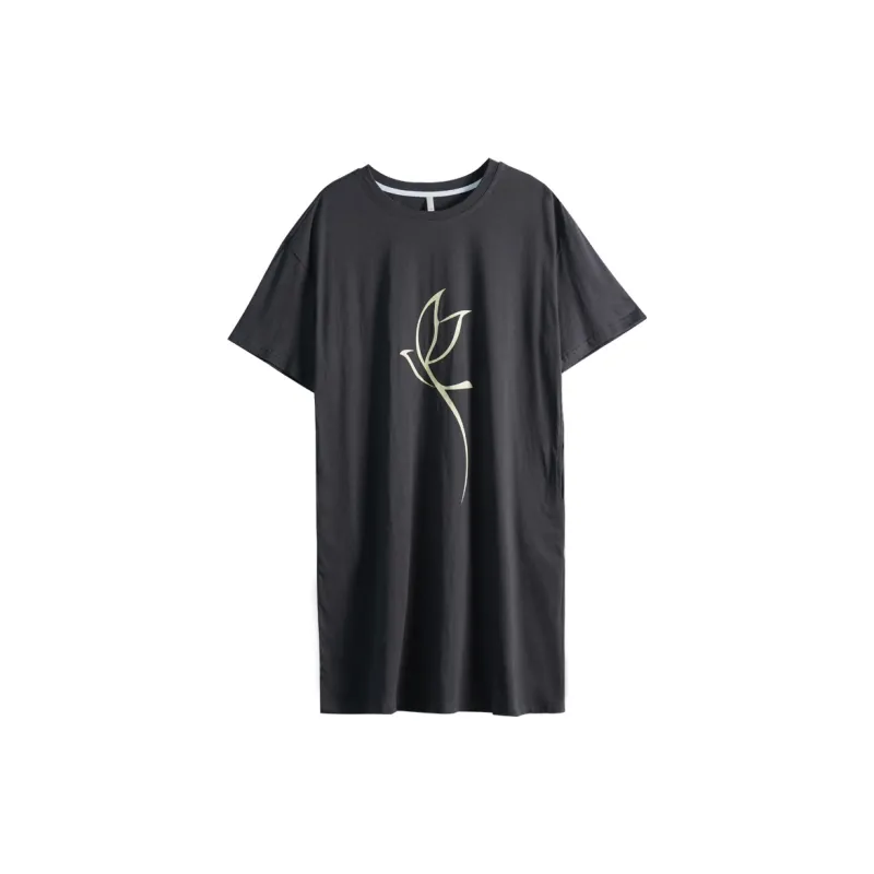 Dorame Nightgown Women's Dark Gray-0