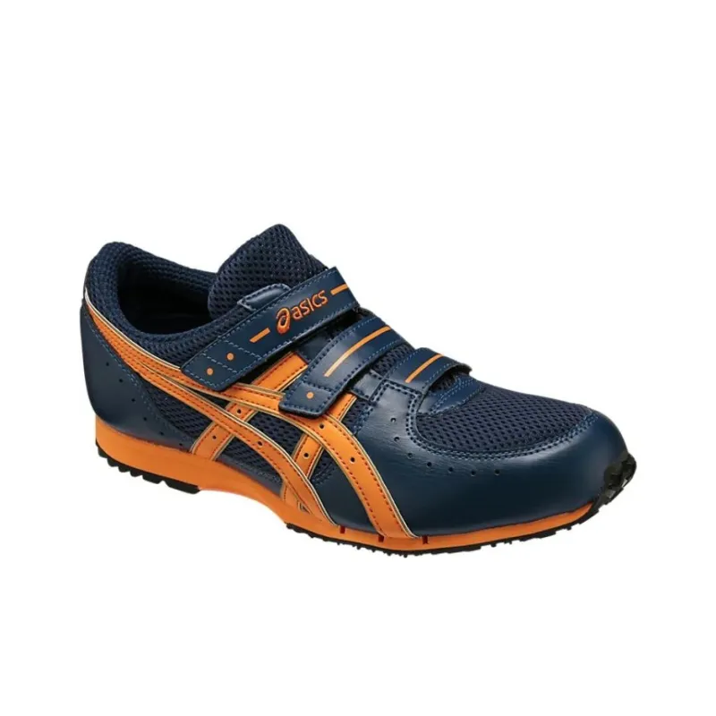 Asics Abrasion Resistant Low Top Casual Shoes Men's Marine Blue-3