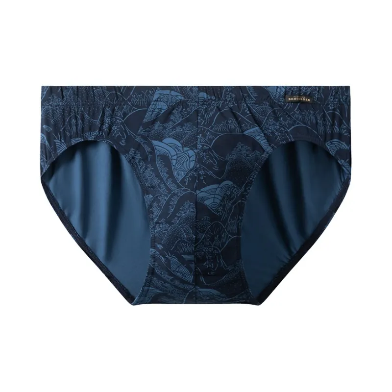 Shuya Underpants Men's 1 Pack Royal Blue-0