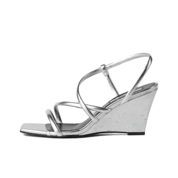 KARL LAGERFELD / Karl Lagerfeld Jeans Rialto 80mm Leather Sandals Women's
