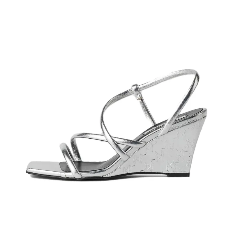 Karl Lagerfeld Rialto 80mm Leather Sandals Women's-0