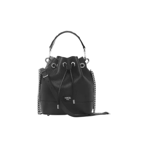 LANCEL Leather Bucket Bag