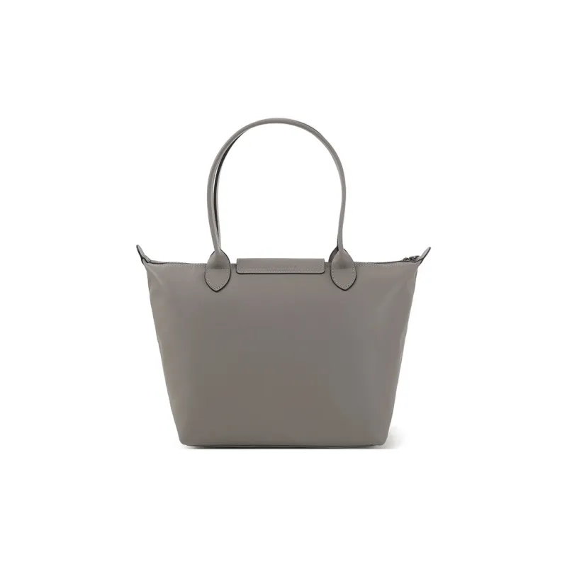 LONGCHAMP Le Pliage Xtra Cow Leather Tote Bag, Shoulder Bag Medium Size Women's Dove Gray-3