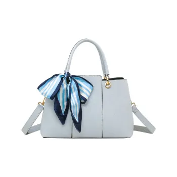 TTaG．baG Microfiber Synthetic Leather Shoulder Bag, Crossbody Bag, Handbag Women's Sky Blue