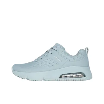 Skechers Cushioned Slip-Resistant Abrasion-Resistant Low-Top Running Shoes Women's Sage Gray