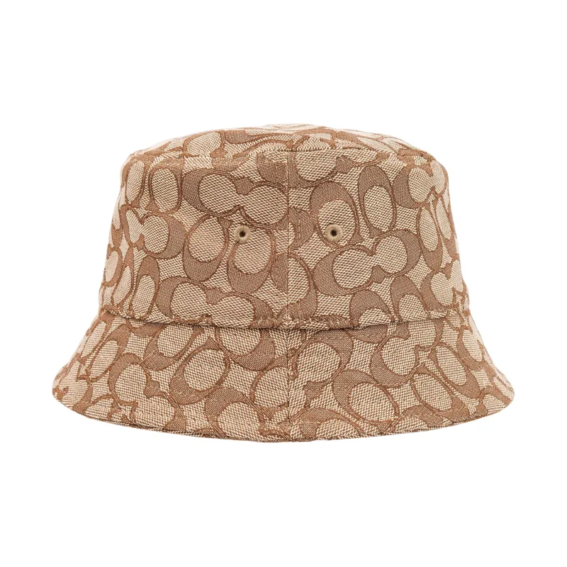 COACH Signature Jacquard Bucket Hat-0