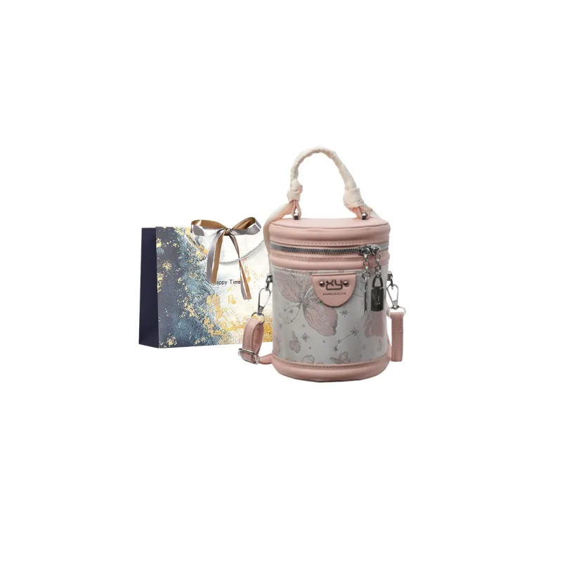 Iman's House PU Handbag Crossbody Bag Regular Women's White & Pink/Ecru/Silver/White/Pink-20