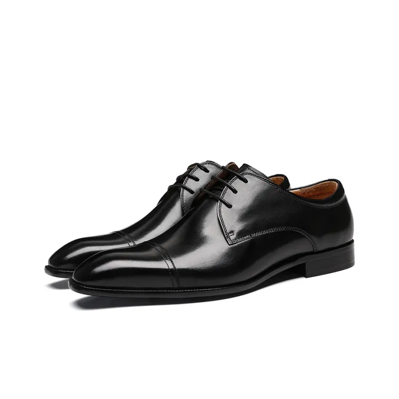 ASTON M.JAZZ Dress Shoes Men Low Top Black/Brown/Coffee-10