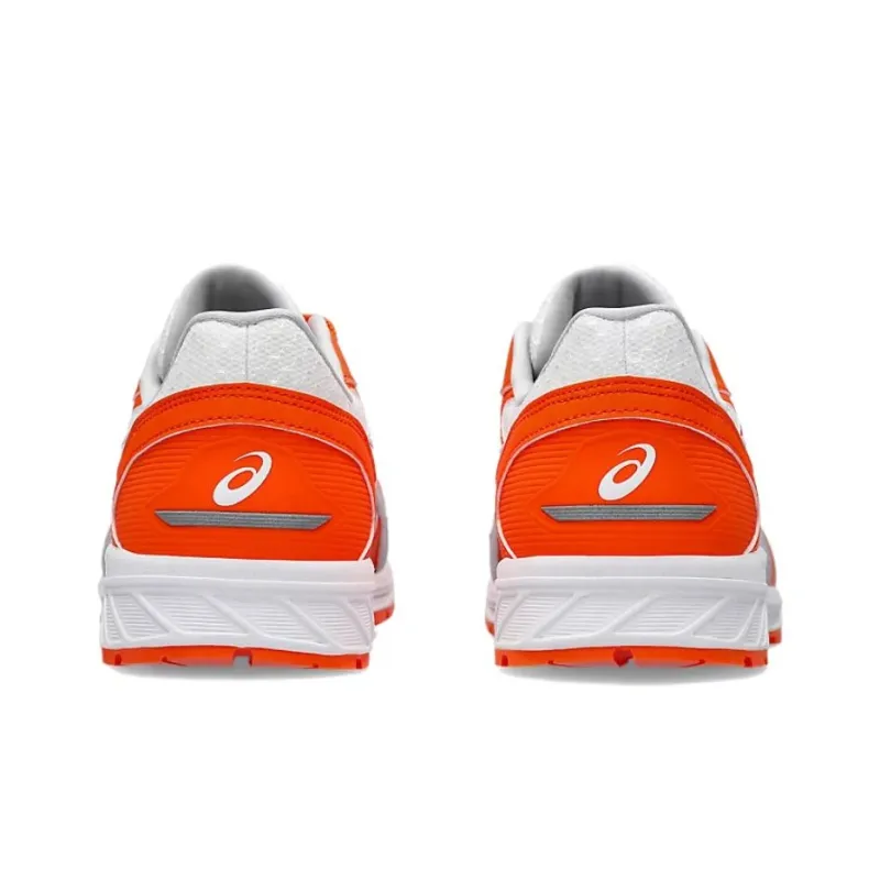 Asics Winjob Slip Resistant, Abrasion Resistant, Breathable Low Top Running Shoes Unisex Orange Gray-5