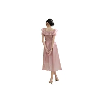 SMEN Short-Sleeved Dresses Women's