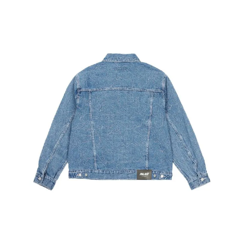 PALACE Splat Denim Jacket-1