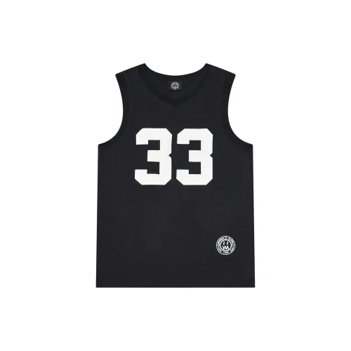 JUST VIBE Basketball Jerseys Unisex Black