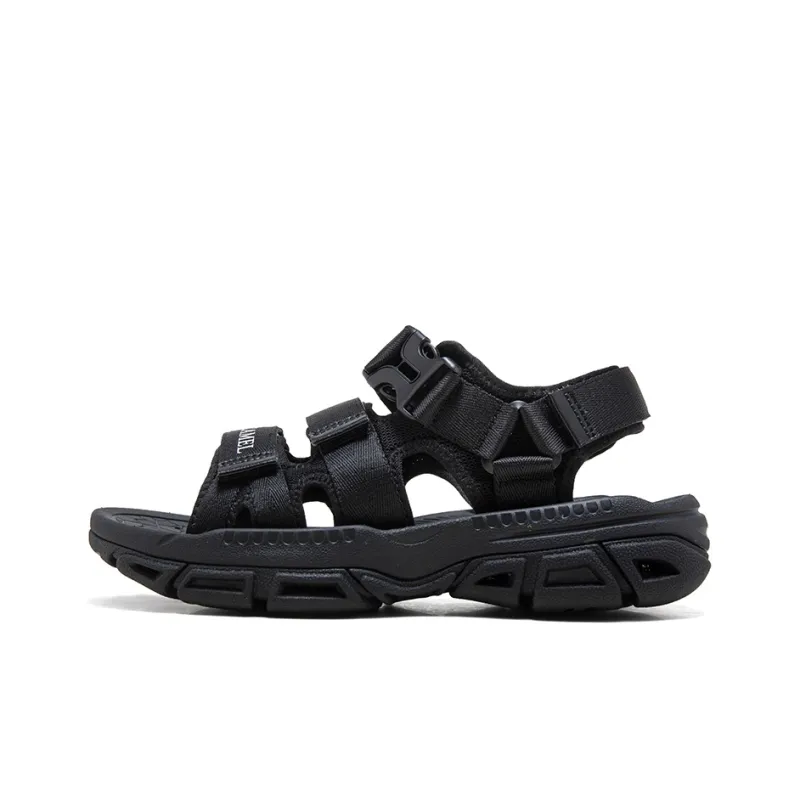 CAMEL Beach Sandals Men Black/Moon Shadow Gray-0