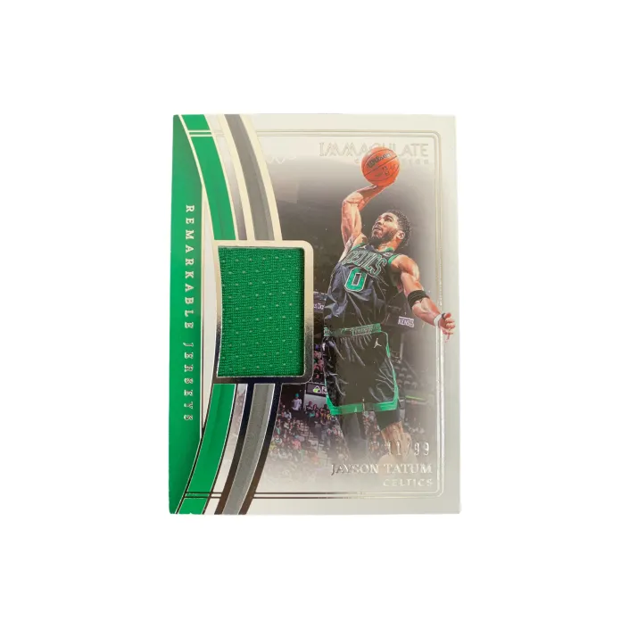 PANINI Jayson Tatum 2022 23 Imm Amy Celtics Game Used Jersey 11/99 Basketball Card Access Pass Sports Cards 1 Pc-0