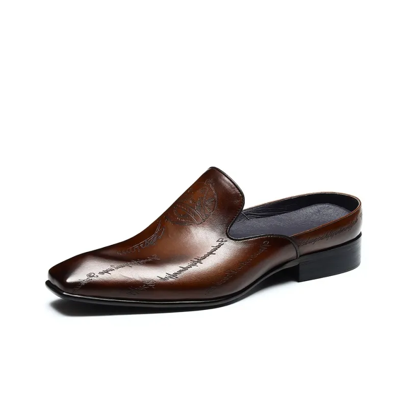 ASTON M.JAZZ Wrap toe Slippers Men's-8