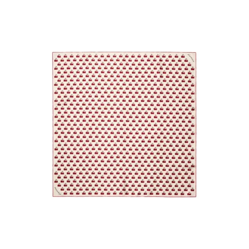Burberry Postbox Motif Silk Ccarf