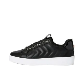 Kurt Geiger London Joyful Quilt Low-Top Skateboard Shoes Women's Black