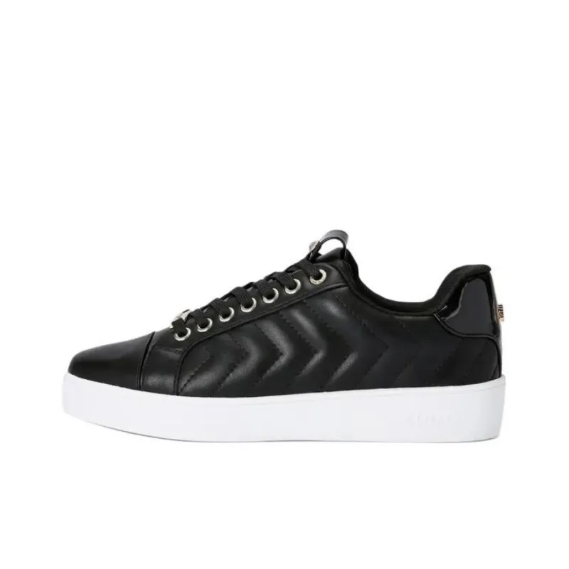 Kurt Geiger London Joyful Quilt Low-Top Skateboard Shoes Women's Black-0
