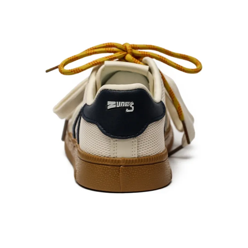 Zun'er Slip Resistant Lightweight Breathable Low Top Skateboard Shoes Unisex-4