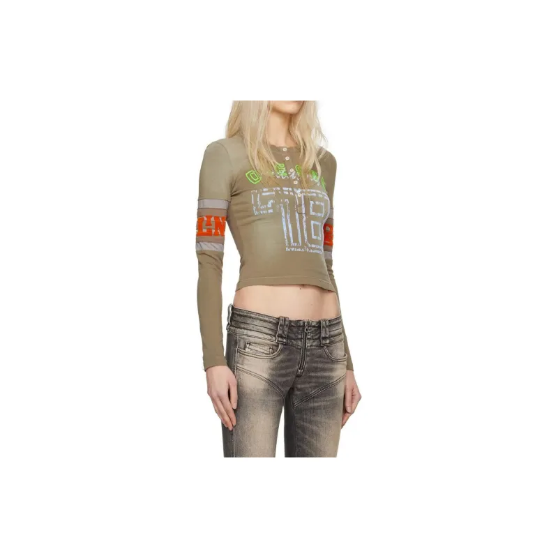 DIESEL T Shirts Women's Brown-1