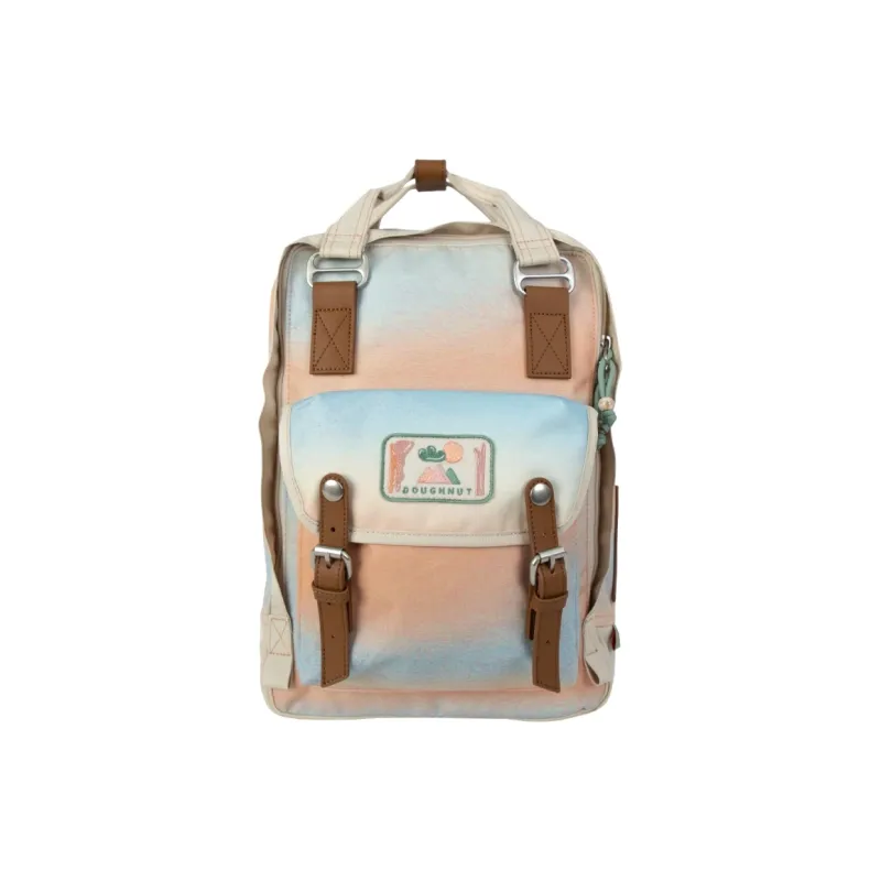 Doughnut Polyester Backpack Regular Unisex Multicolor-0