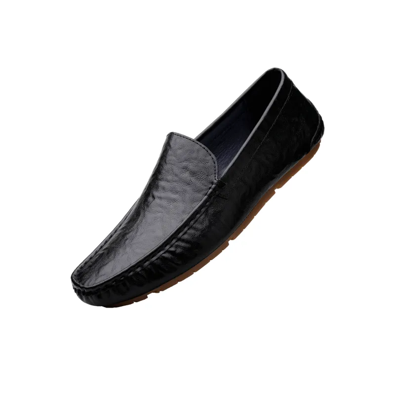 Abango Gommino Loafers Unisex Green/Gray/Black-14